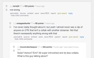 Fans on the streamer subreddit reacting to the clip 3/3 (Image via r/LivestreamFail)